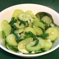Green Bean & Cucumber Salad
