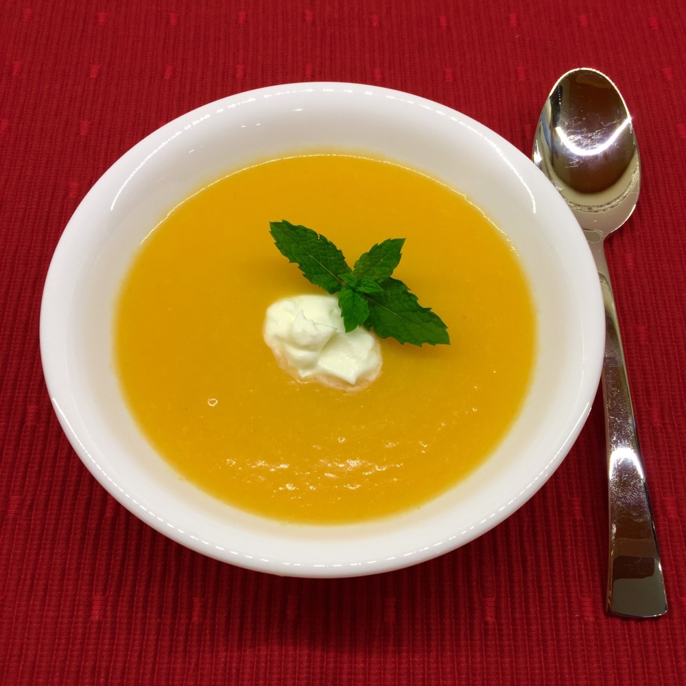 Chille Cantaloupe Soup